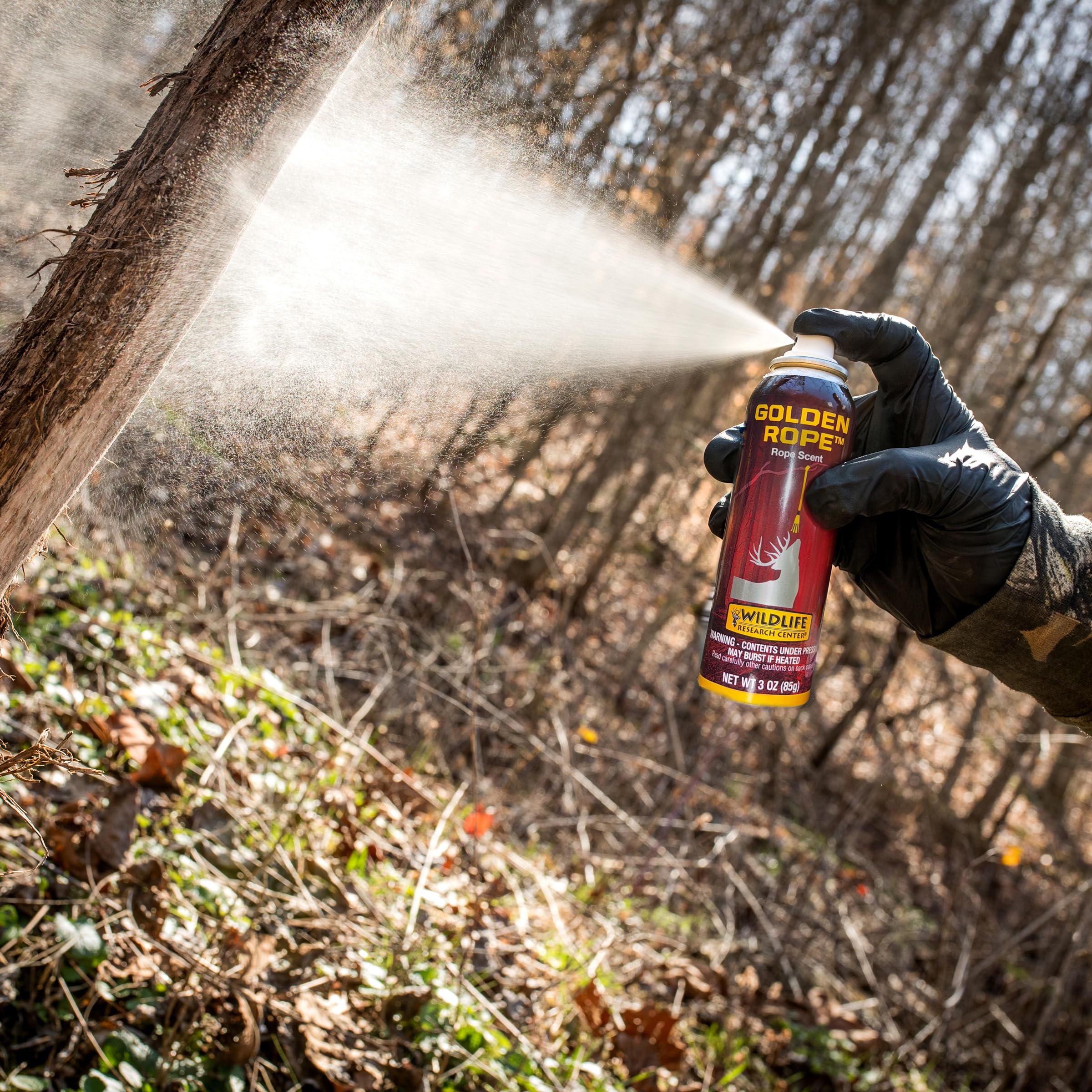 3 OZ aerosol can of Golden Rope Scent Spray