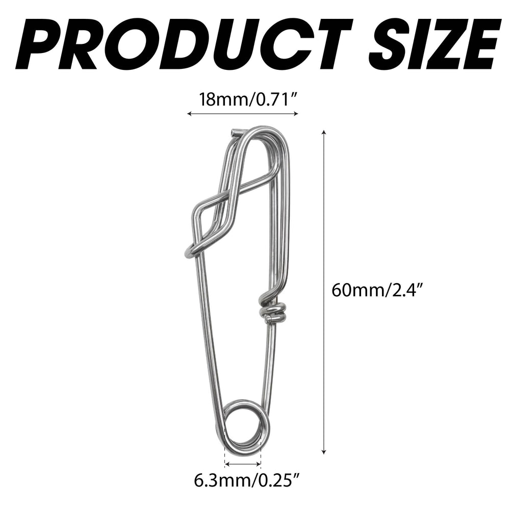 30-piece longline clip set packaging for trotline fishing