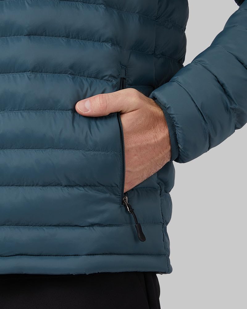 32 Degrees Heat nylon shell close-up highlighting durable fabric