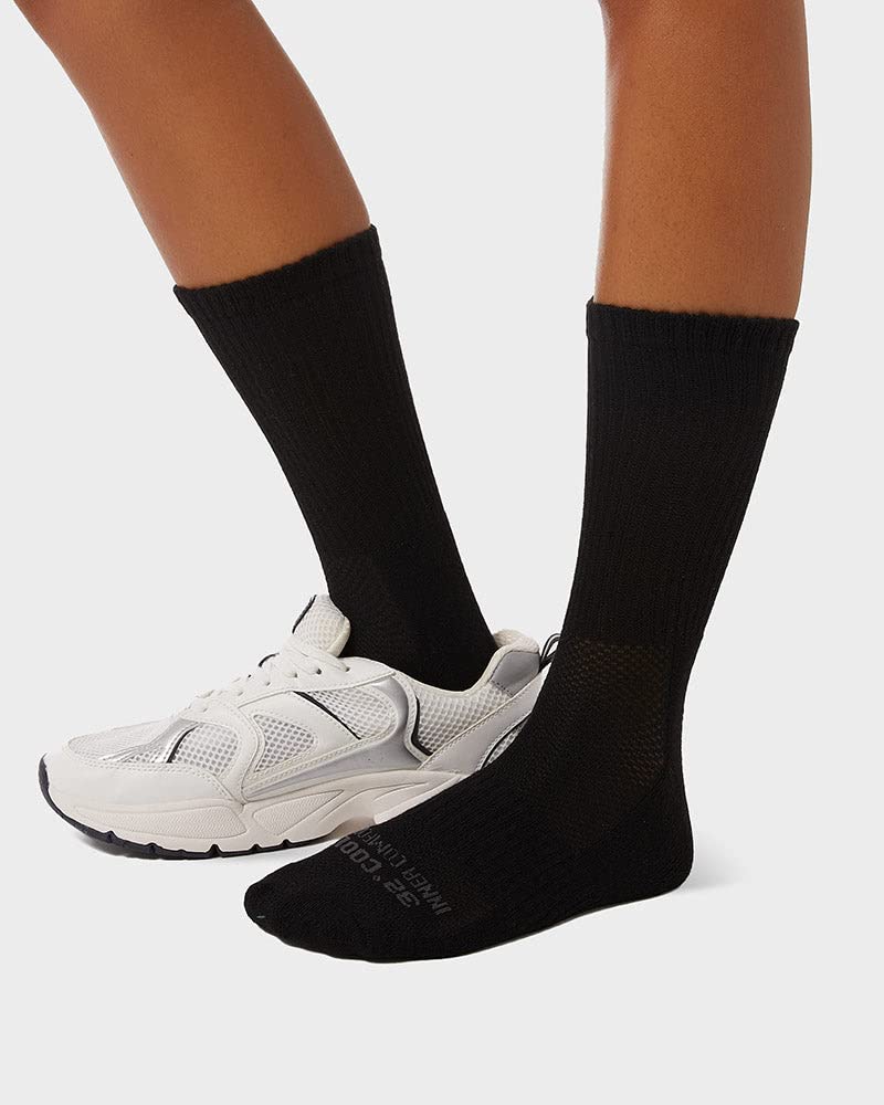 32 Degrees lightweight mesh-knit socks keep feet cool during workouts and casual days.