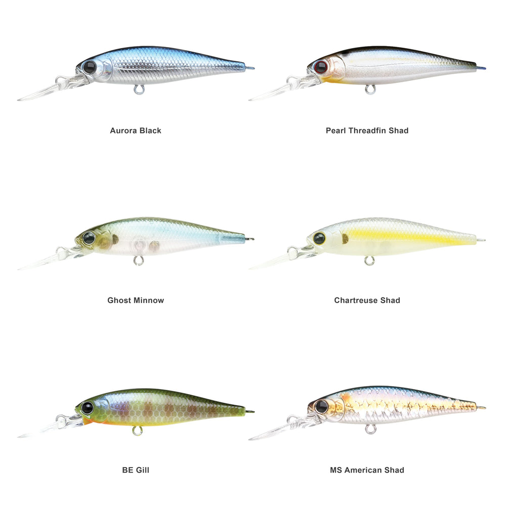 Internal brass weighting for finesse control in Pointer 48DD 325 Zebra Aurora Black