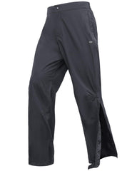 33,000ft rain pants side zip enables easy on-off without boot removal.