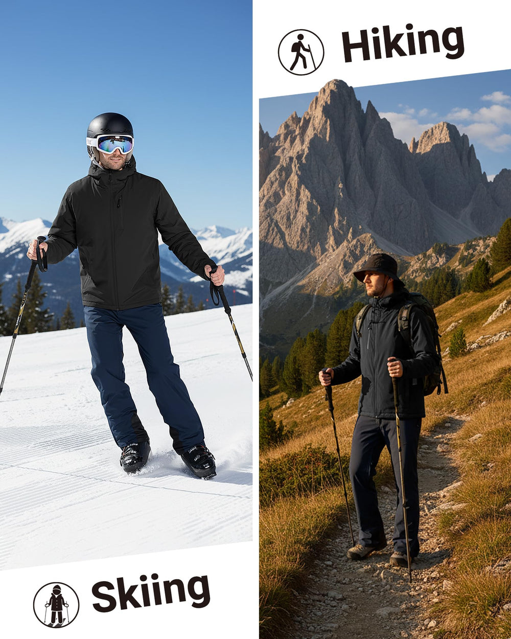 33000ft outdoor-urban scene jacket demonstrates versatility and breathability.
