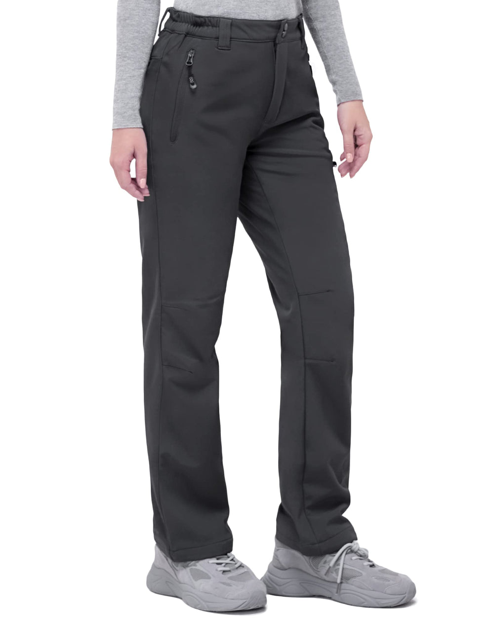 33,000ft womens waterproof hiking pants with fleece lining for warm, dry winter outings