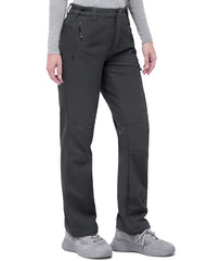 33,000ft womens waterproof hiking pants with fleece lining for warm, dry winter outings