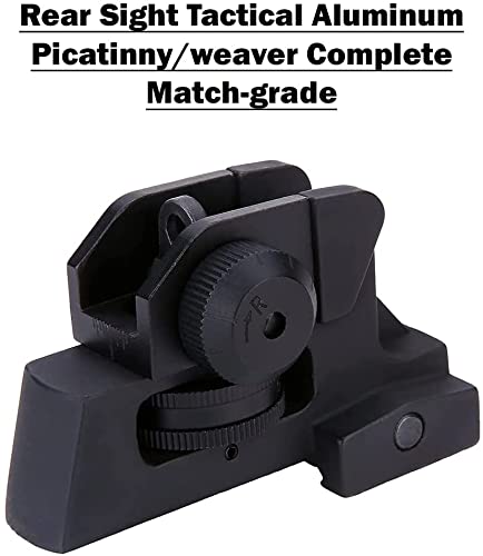 360 Tactical front sight in matte black finish minimizes glare in any light.