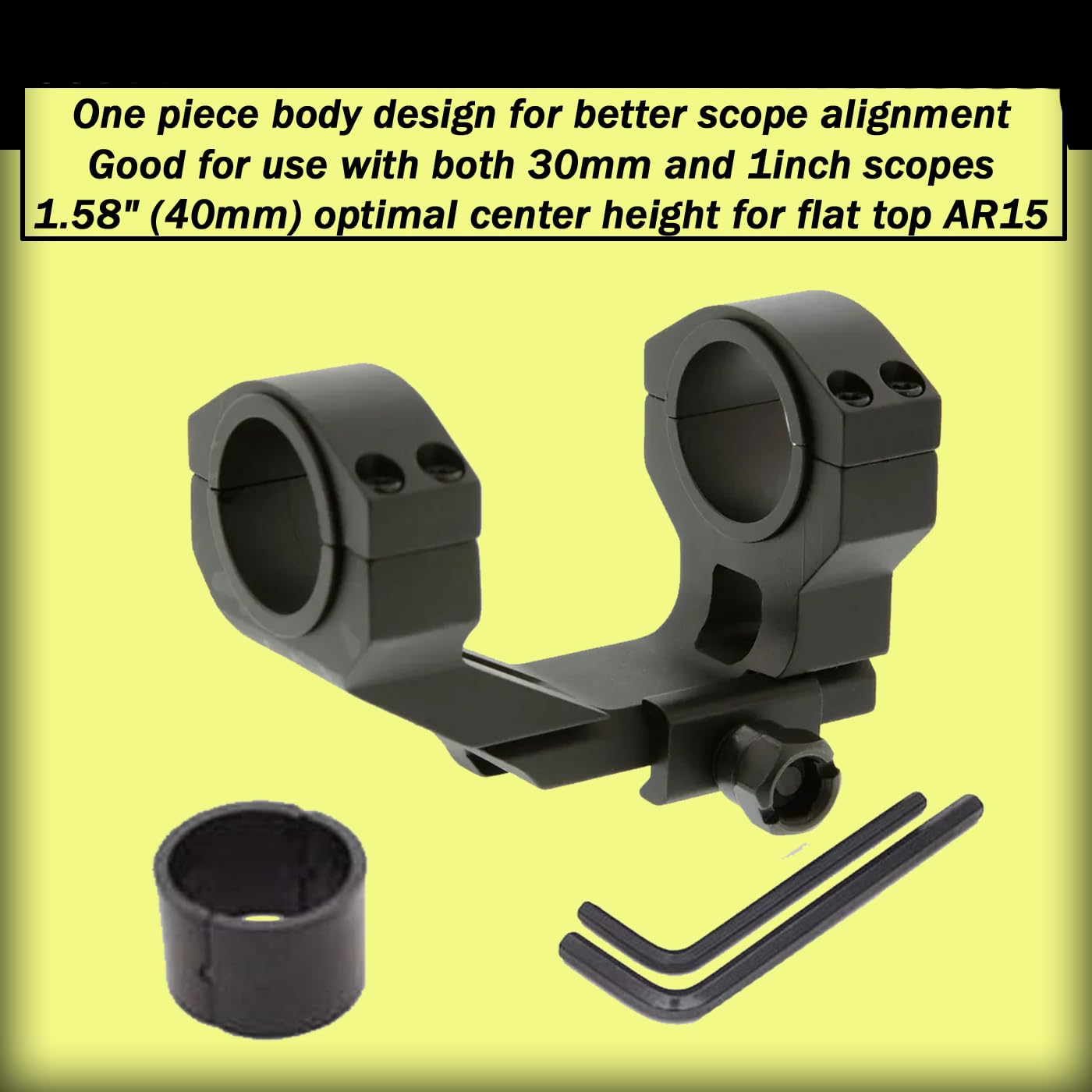 360 Tactical Picatinny rail compatibility for versatile setups
