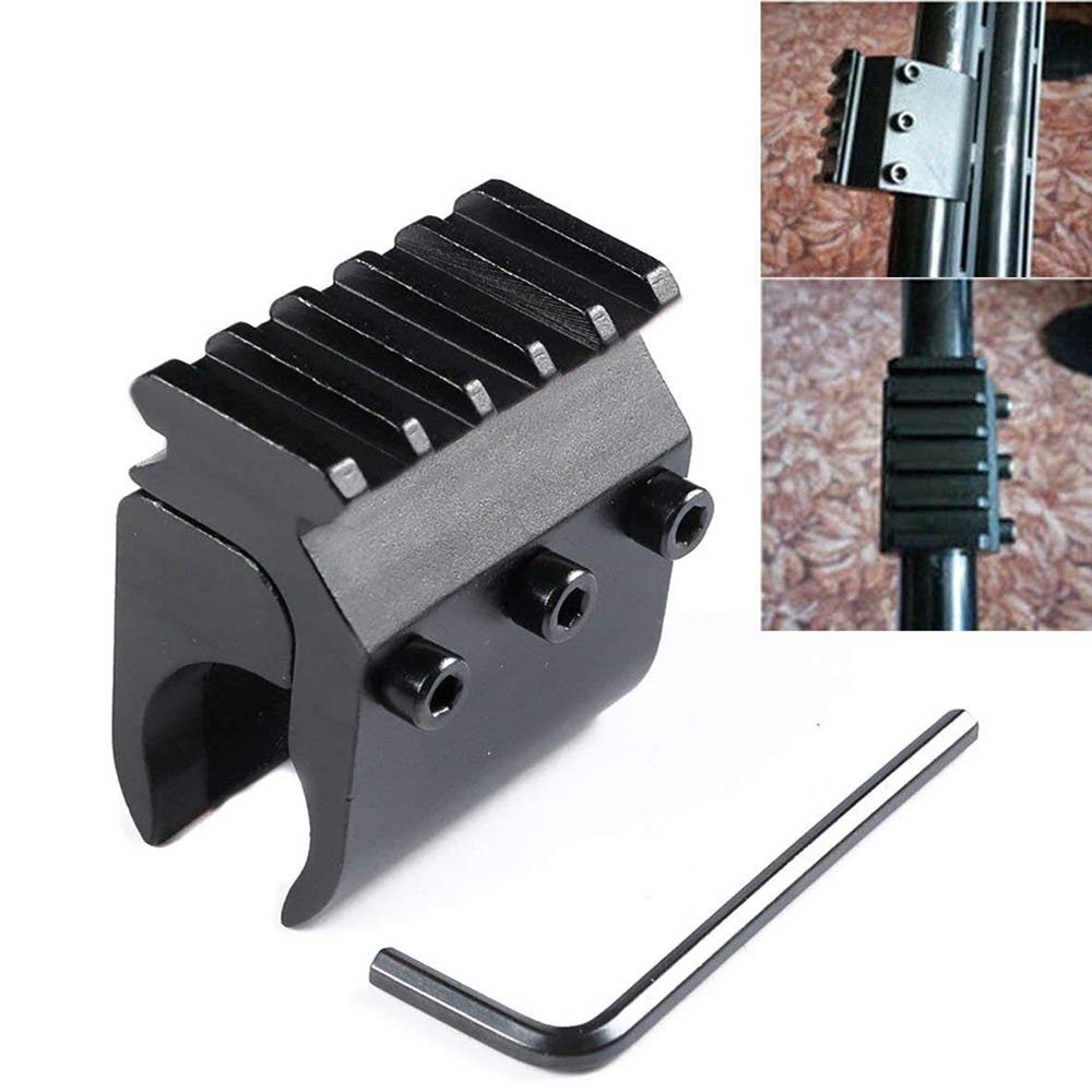 360 Tactical 8mm rail-fit base enables secure mounting on common rails.