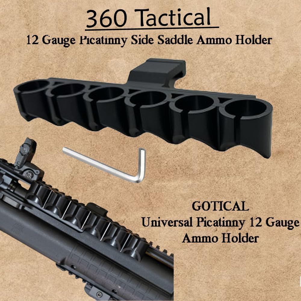 360 Tactical unlimited eye relief with multi-coated lens for clear viewing.