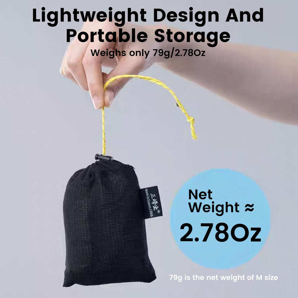 3F UL Gear packable rain pants worn on hiking trail showing light weight.