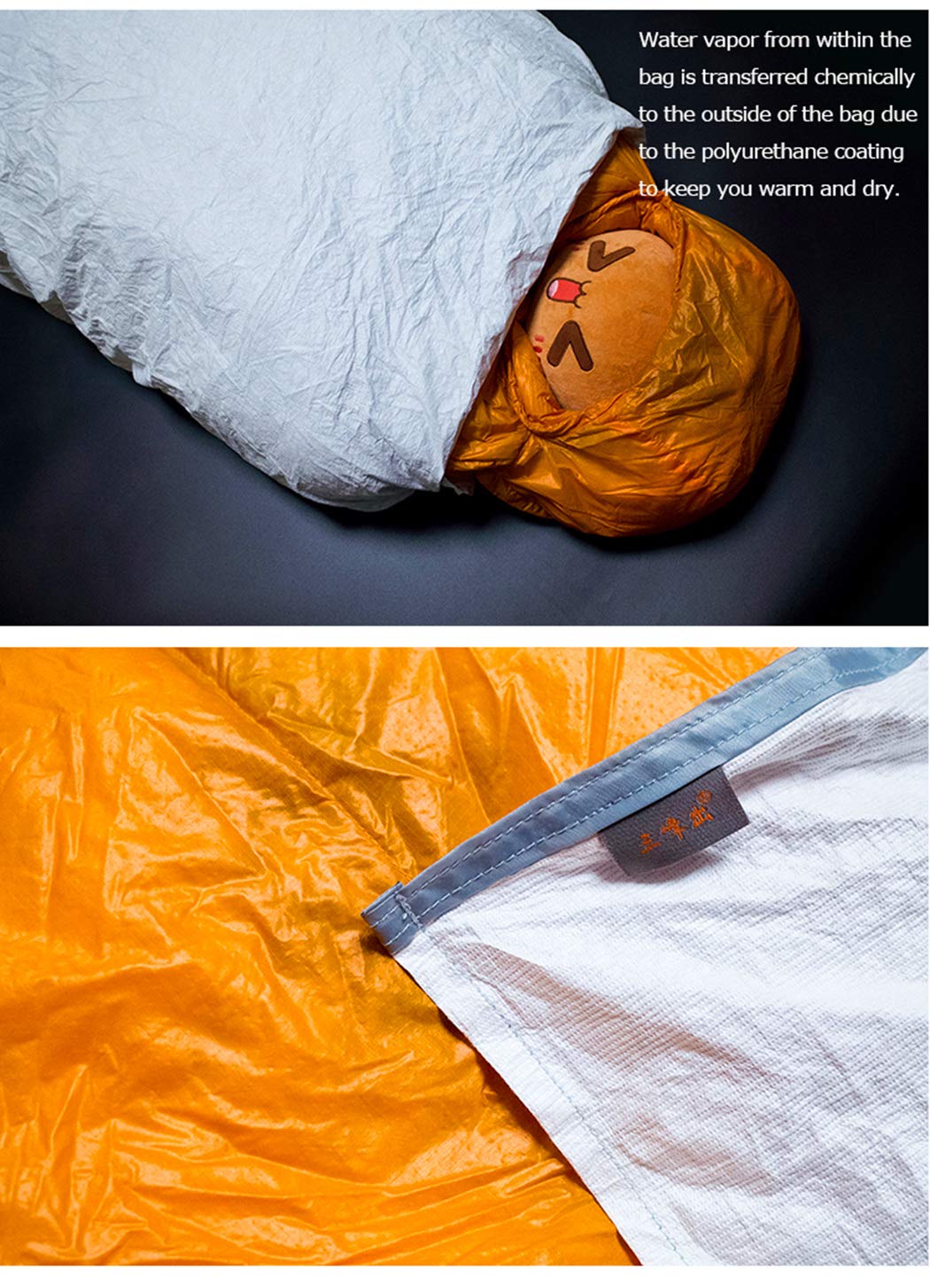 3F UL Gear Tyvek cover demonstrates ventilation design to reduce moisture.