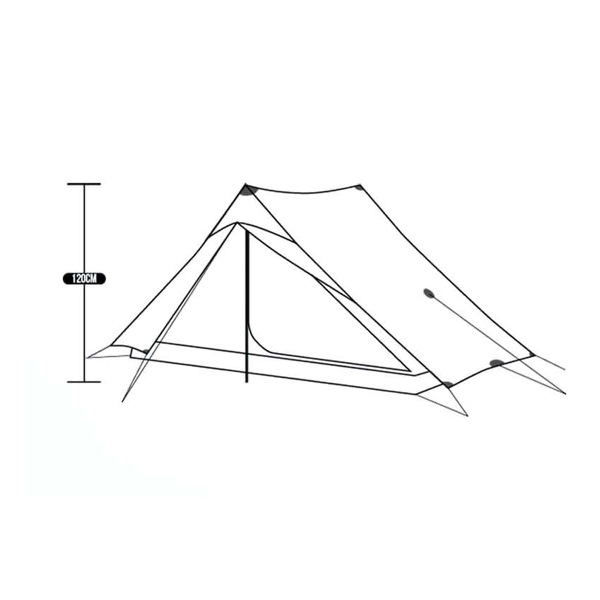 3FULGEAR Lanshan 2 four-season design suitable for varied climates.