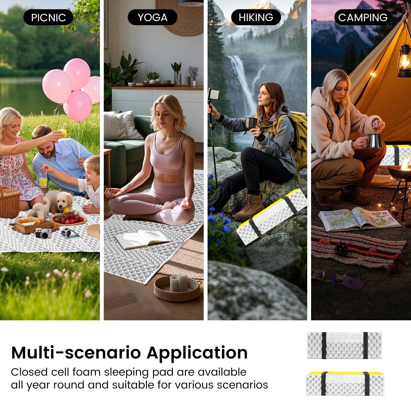 3FULGEAR basic and enhanced all-season versions offer versatile warmth