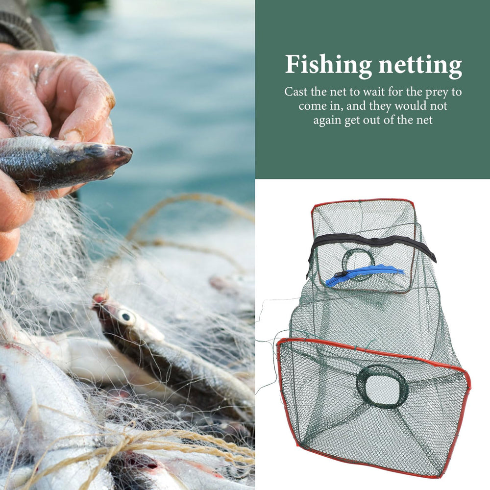 Storage-friendly net with folding design