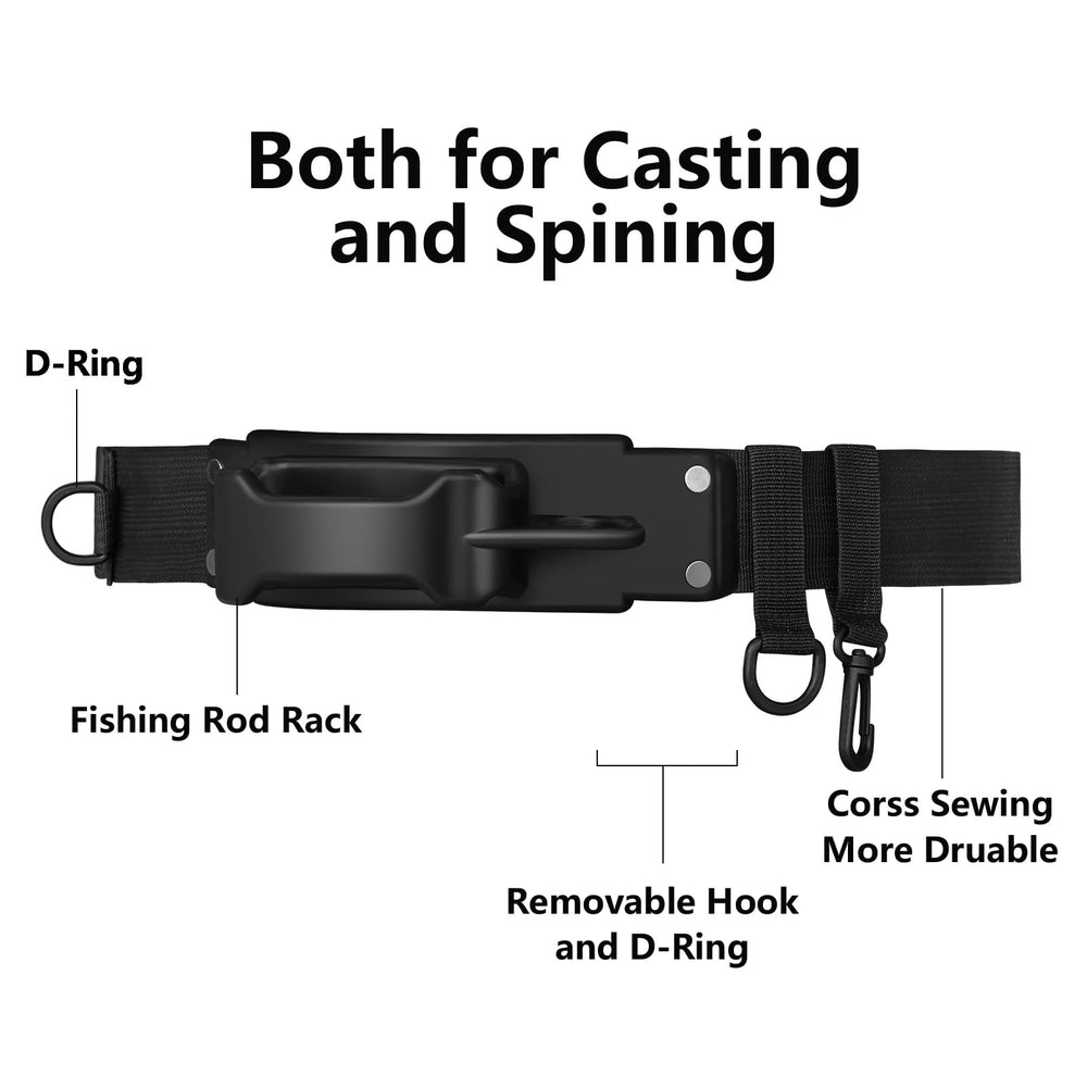 Compact rolled-up rod holder showing 10.5-ounce weight