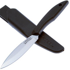 4-inch drop-point blade close-up