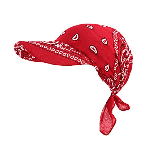 Sun visor-style headwear styled for beach or outdoor use