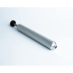 Close-up image of the 45ml aluminum injector for soft plastic plastisol