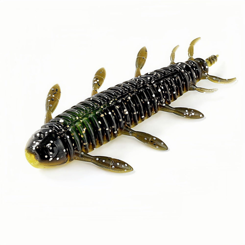 48-pack slow-sinking worm soft bait 2.2in color 6