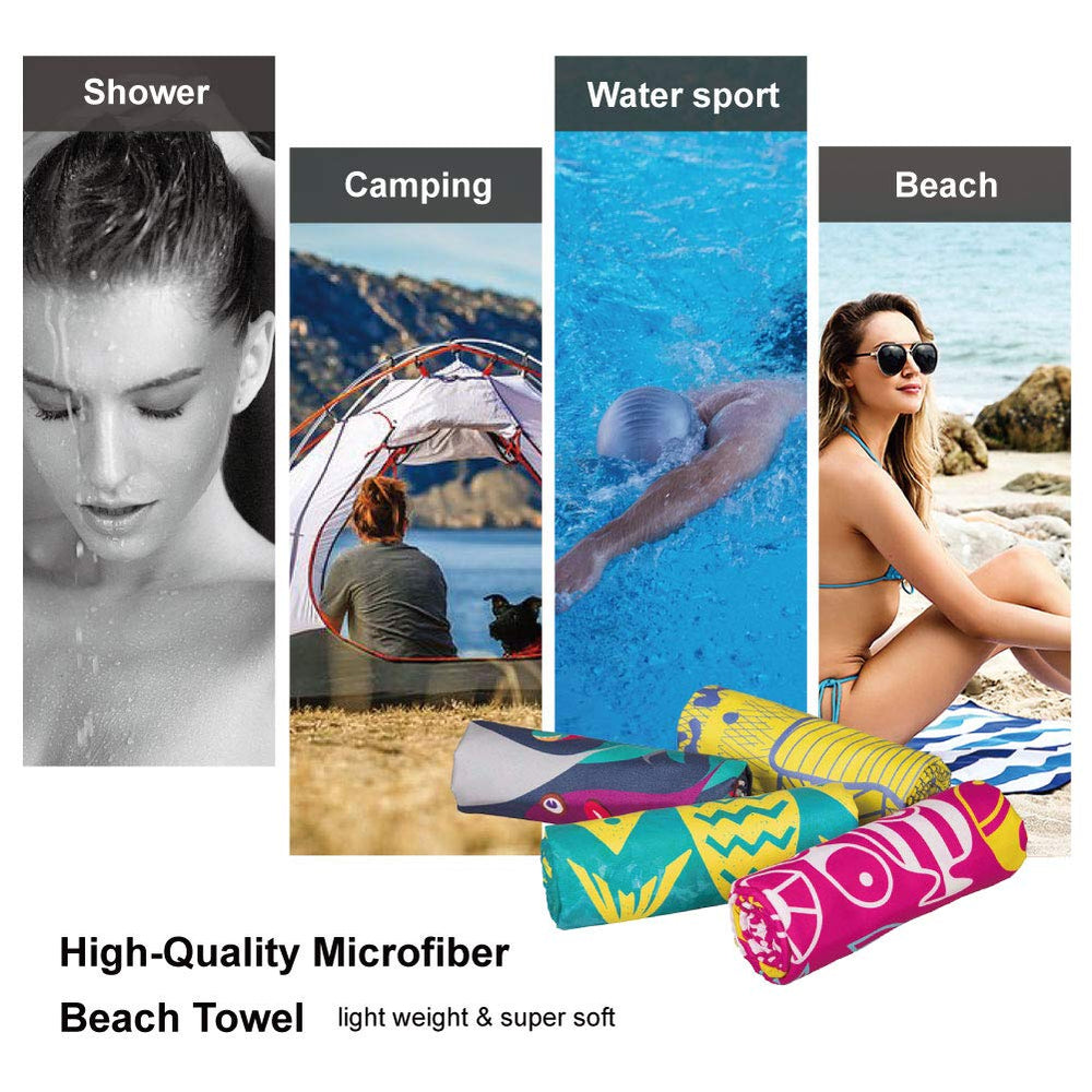 4Monster compact towel for luggage highlights travel-friendly size and quick packing.