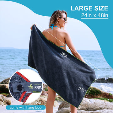 4Monster towels with durable stitching designed for long-lasting camping use