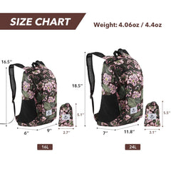 4Monster Hiking Daypack durable 30D nylon resists tears on rugged trails