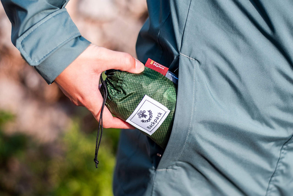 4Monster daypack side pockets for quick access