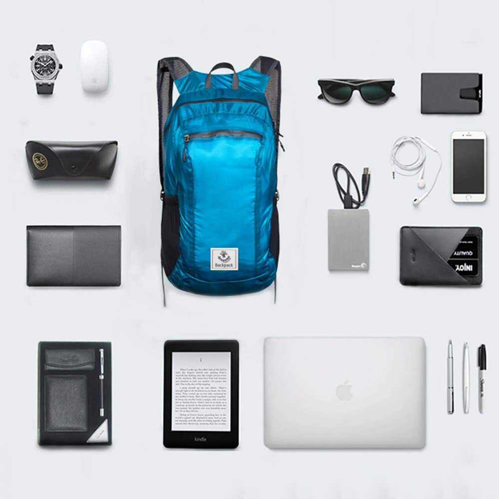 4Monster Hiking Daypack travel-use scenarios image highlights versatile travel and camping use