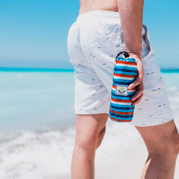 4Monster lightweight travel towel ready for gym, yoga, or quick beach sessions.