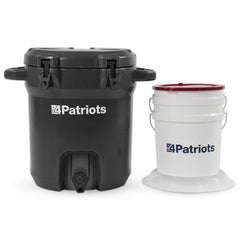 4Patriots Patriot Pure outdoor filtration cooler front view for rugged outdoor use.