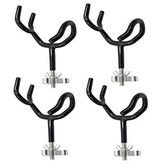 4-piece Sure Grip steel rod holder with mounting base on deck