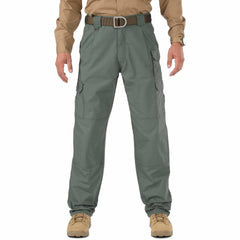 5.11 cargo work pants front view highlighting durable cotton canvas for rugged tasks