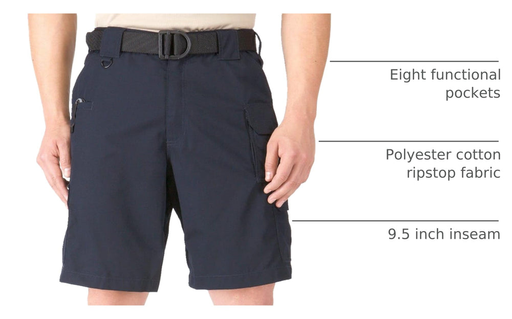 5.11 Taclite Pro Cargo Shorts in dark navy shade ideal for tactical daily carry