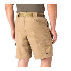 5.11 Taclite Pro Cargo Shorts fabric closeup showing ripstop weave and water resistance
