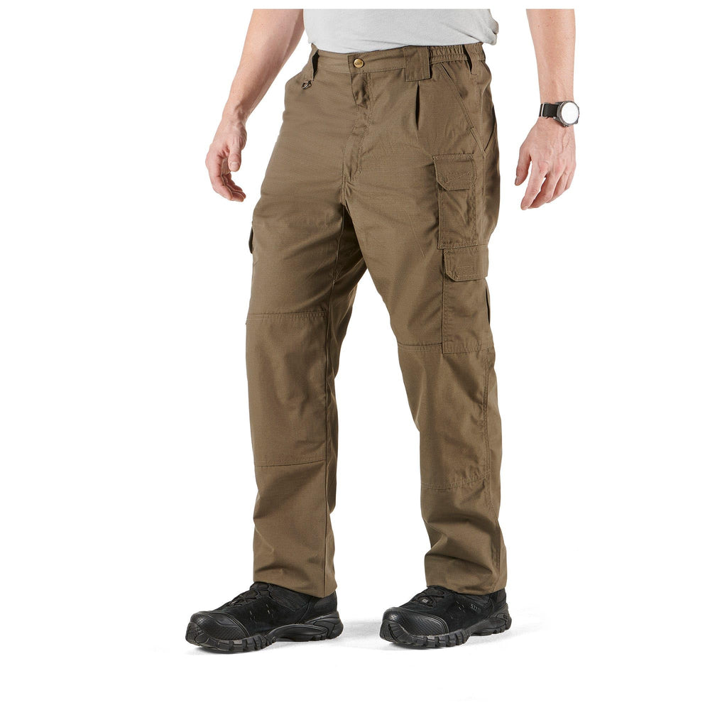 5.11 Taclite Pro pants pocket layout showing eight compartments for quick gear access.