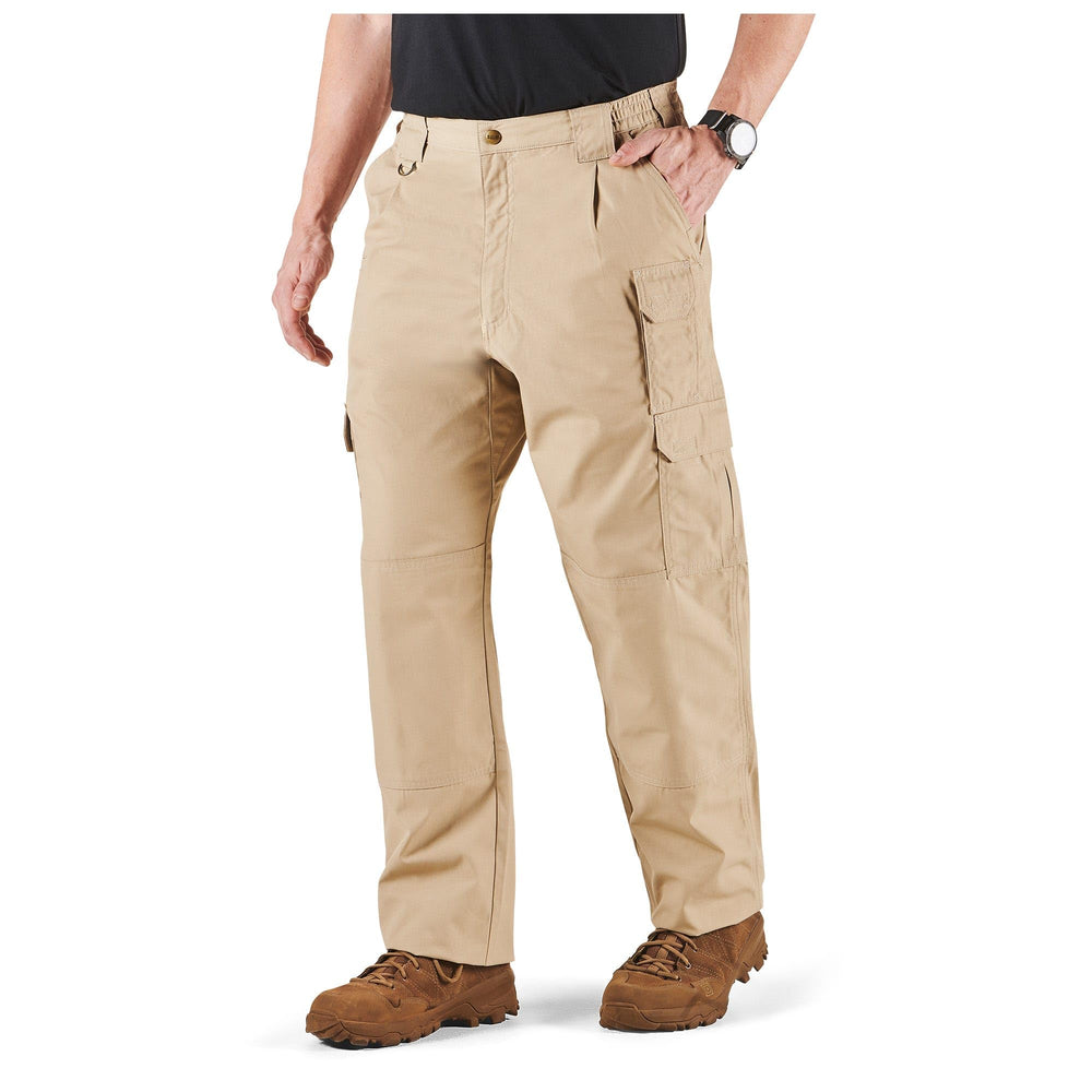 5.11 Taclite Pro Ripstop pants side view illustrating enhanced mobility for active work