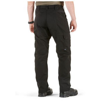 5.11 Taclite Pro ripstop pants side pocket open demonstrates ample storage