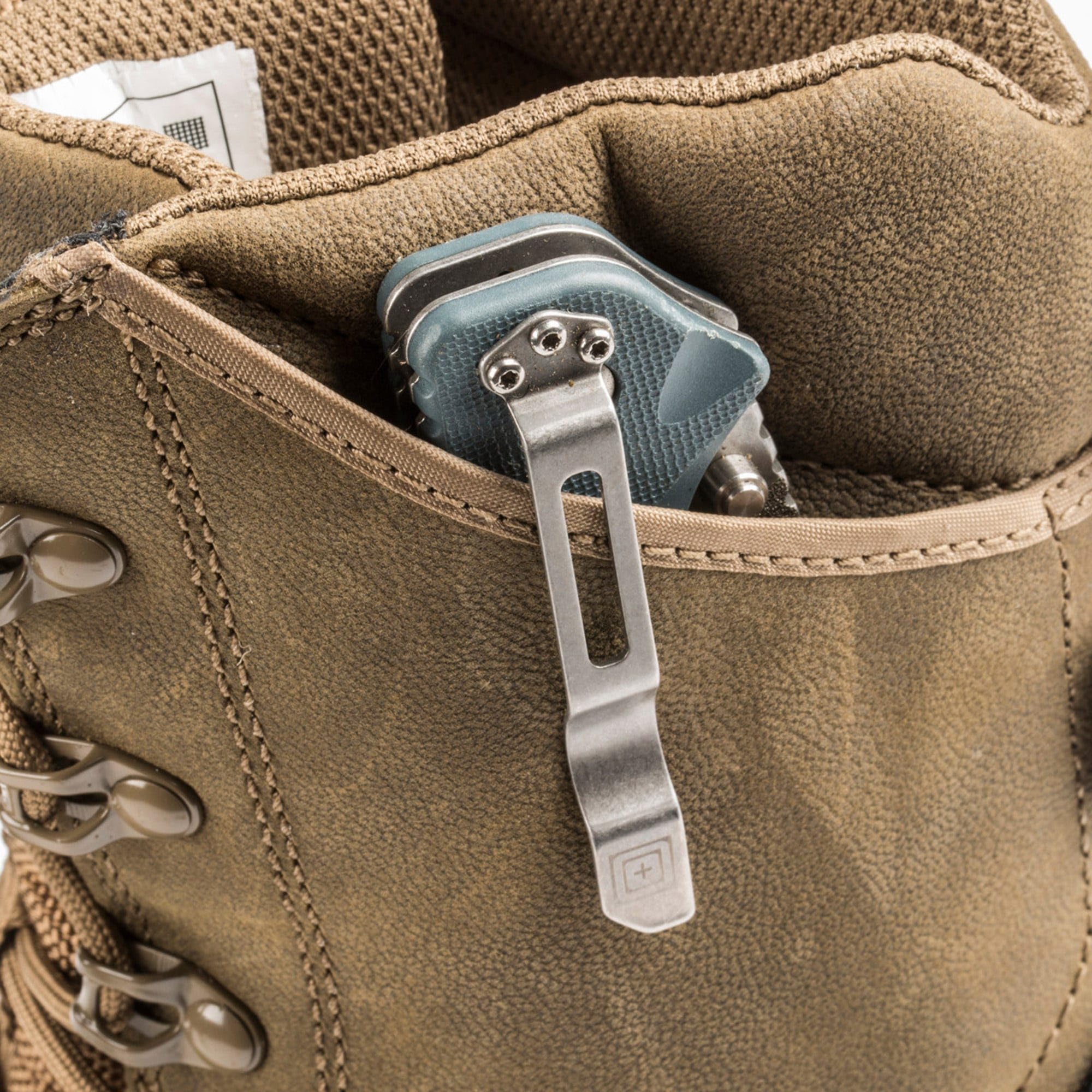 5.11 tactical slip- and oil-resistant outsole closeup for reliable traction.