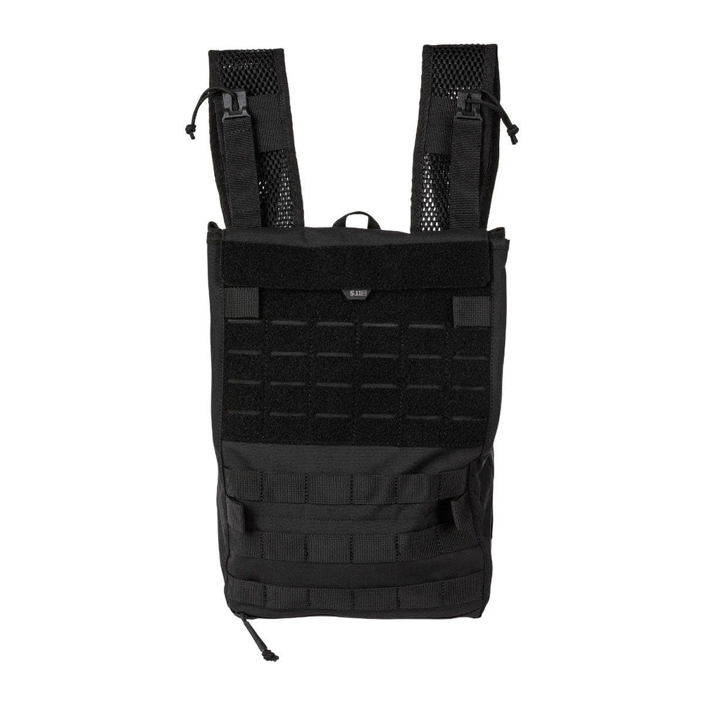 The 5.11 water hydration carrier front view for quick hydration during activities.