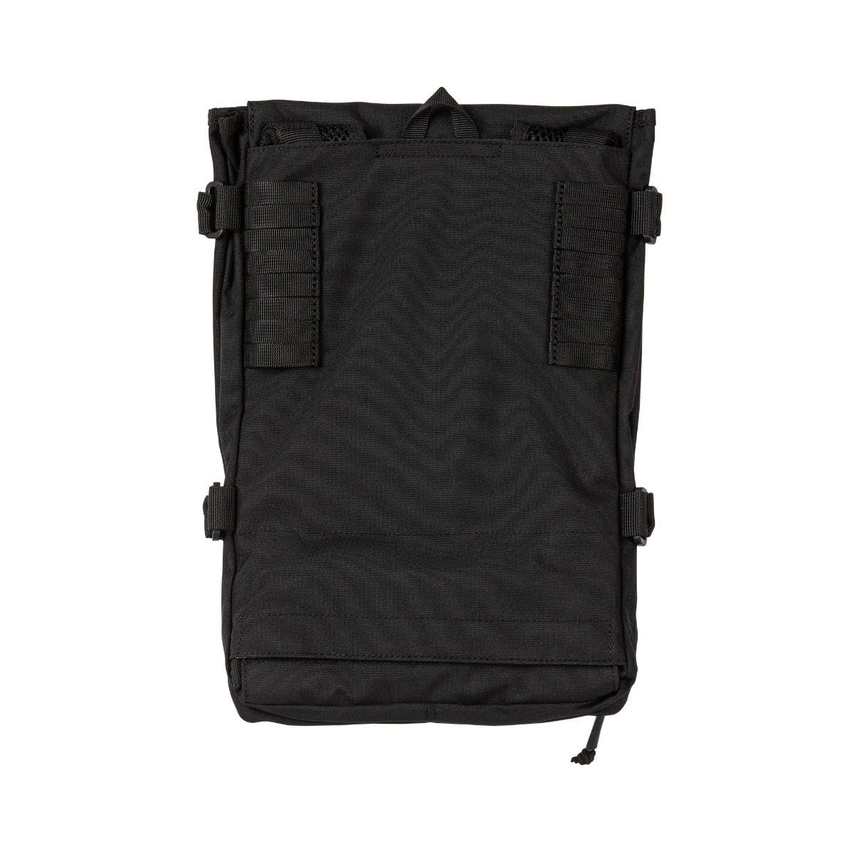 Helmet or gear panel on the 5.11 carrier adds extra storage options.