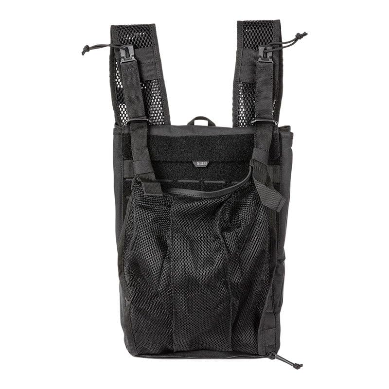 MOLLE attachment on the 5.11 carrier expands carry options for gear.