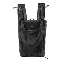 MOLLE attachment on the 5.11 carrier expands carry options for gear.