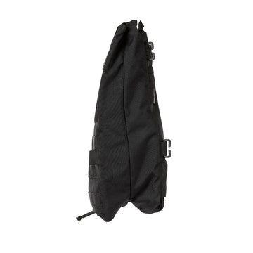 Side compression tabs keep gear secure and the profile compact.