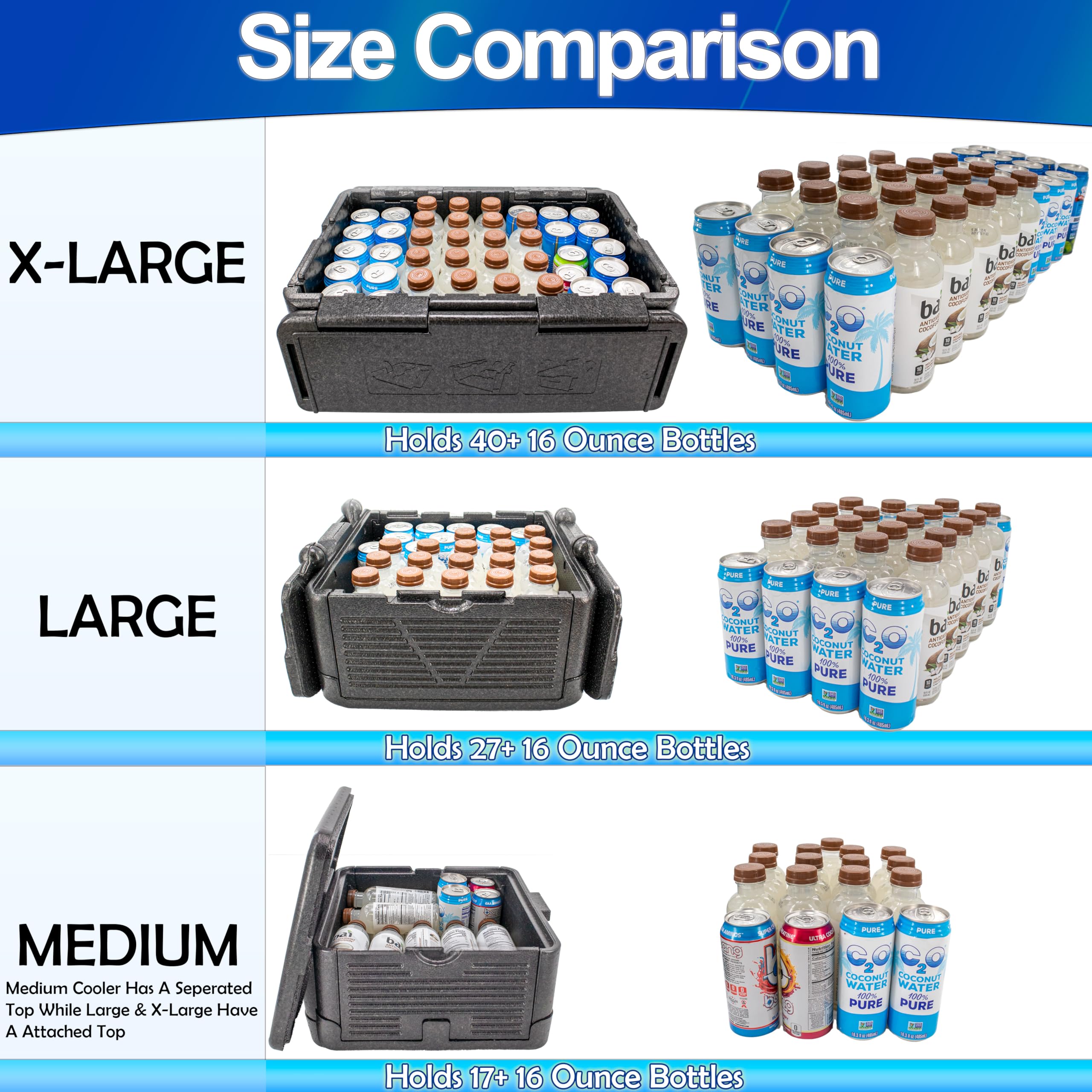 5 STAR SUPER DEALS Chill Ice cooler large black cover shows rugged outdoor use.