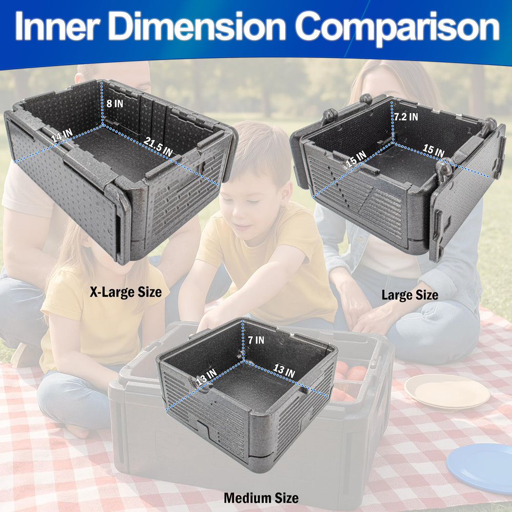 5 STAR SUPER DEALS Chill Ice cooler portable and lightweight for on-the-go trips.