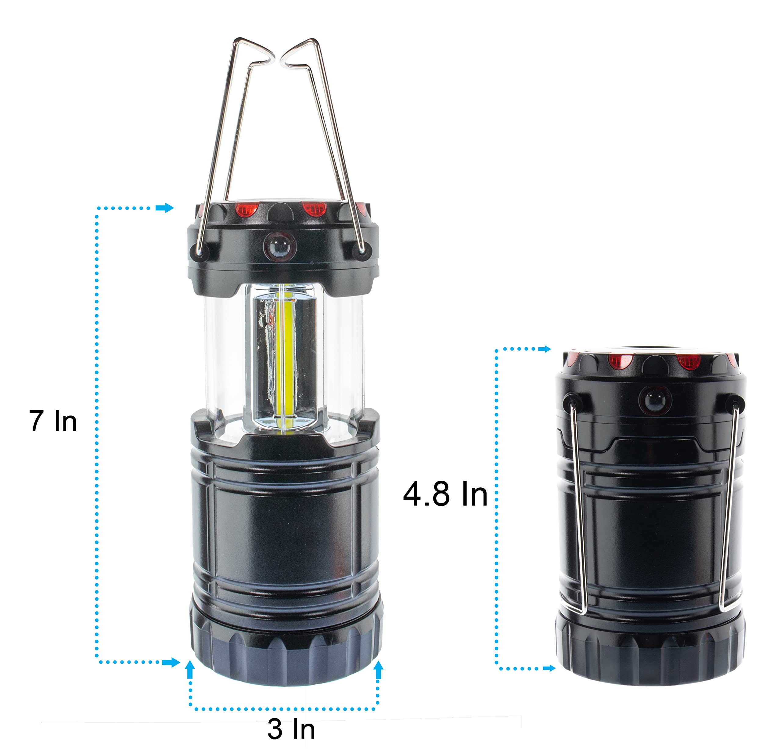 5 STAR SUPER DEALS Lantern with 360 degree illumination for versatile camping or emergency use