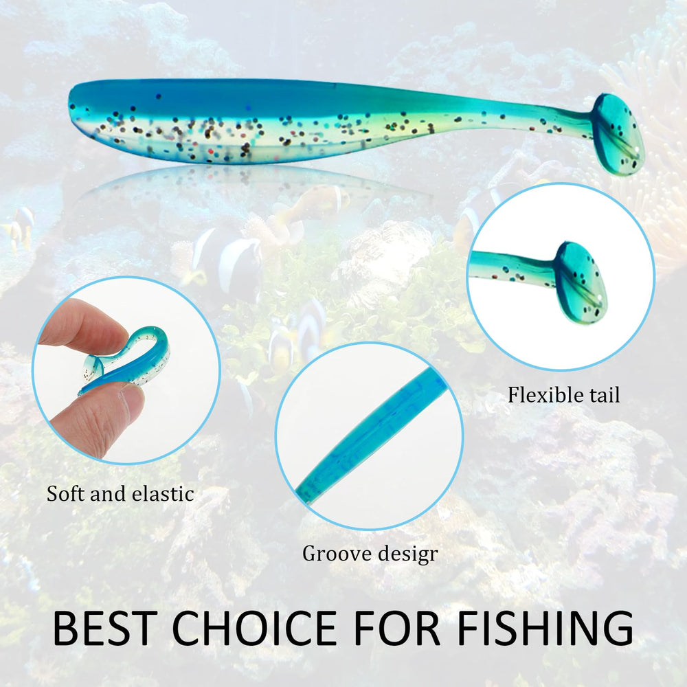 50 baits with 10-color mix ready for fishing