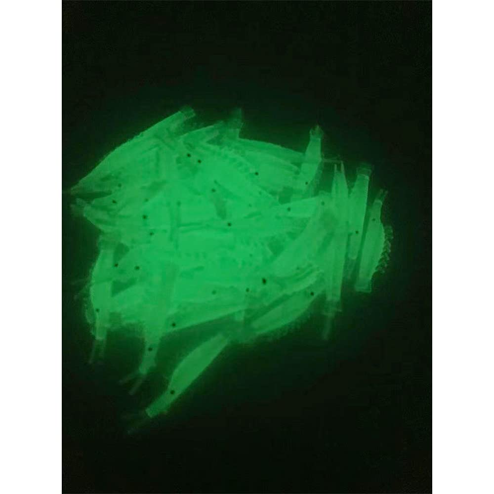 Luminous Shrimp Lure 4.3cm silicone soft bait – image 2