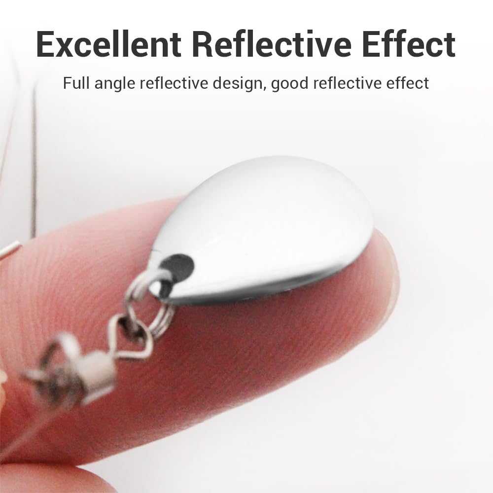 Spinner blade showing integrated molding and quick connection