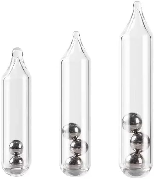 Metal beads in rattles to produce loud sound for big fish